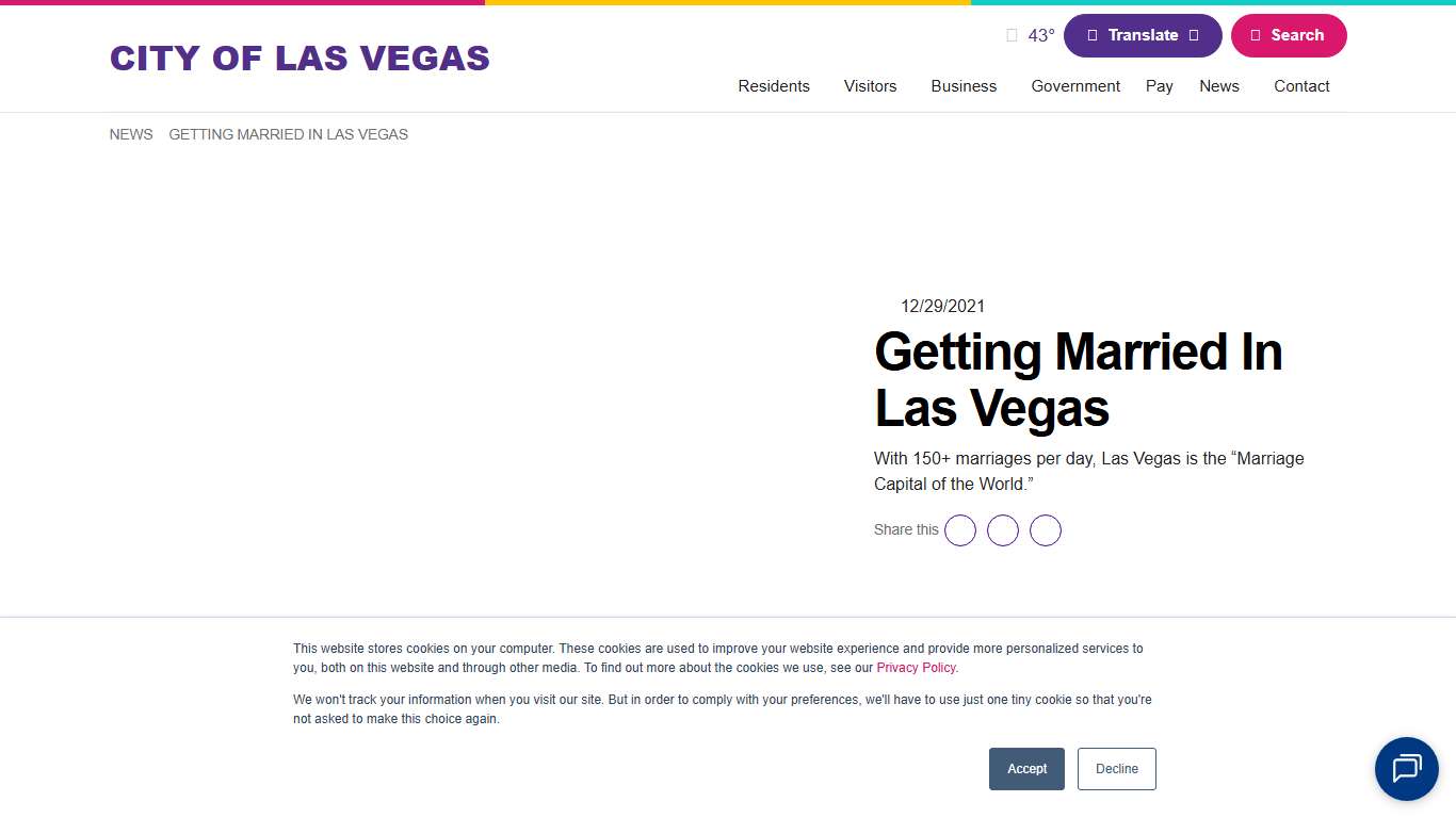 Getting Married In Las Vegas