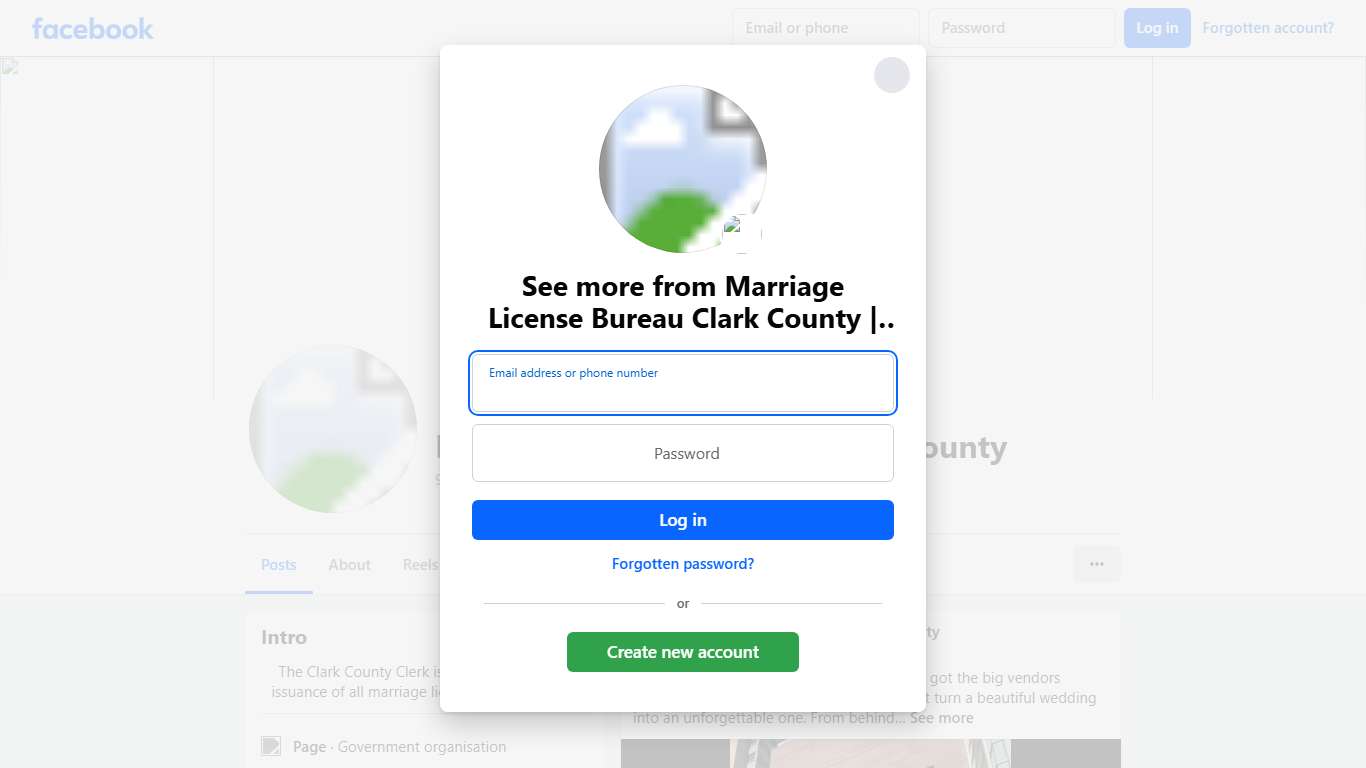 Marriage License Bureau Clark County Las Vegas NV Facebook